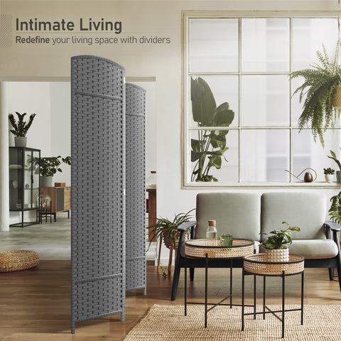 Panel Room Divider (Double Hinged)