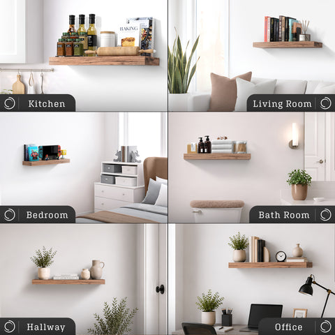 Rectangle Floating Shelf (1-Piece)