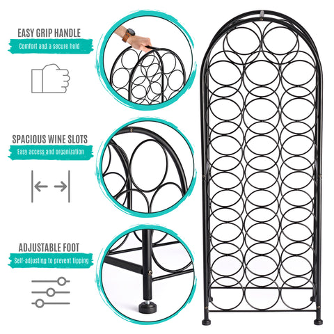 23 Bottle Wine Rack (French Style)