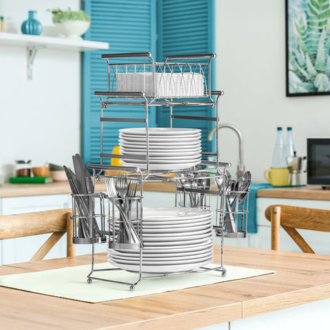 Stackable Buffet Caddy (7 Pc)