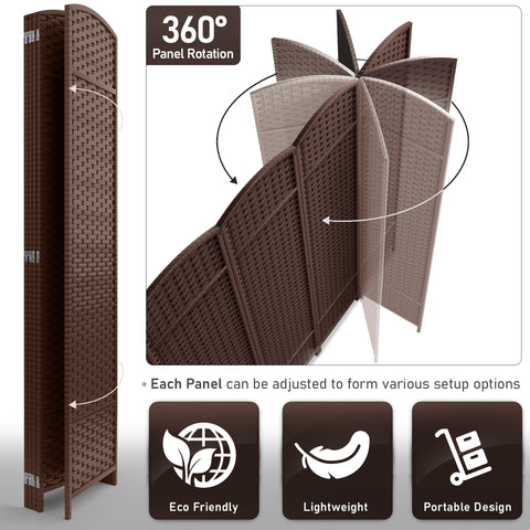 Panel Room Divider (Double Hinged)