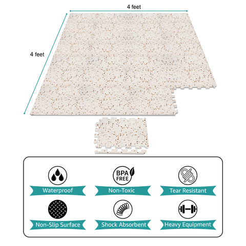Floor Mat Interlocking Set (16 Pc)
