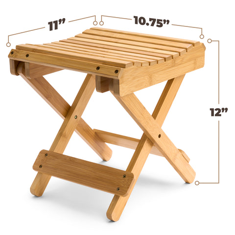 Bamboo Folding Stool