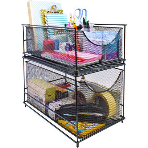 Sliding Mesh Basket Pull Out Drawers (Single)