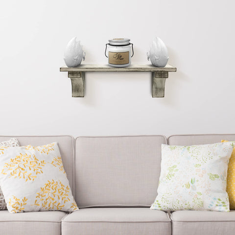 Rustic Floating Shelf