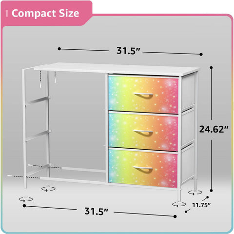 6 Drawer Fabric Dresser