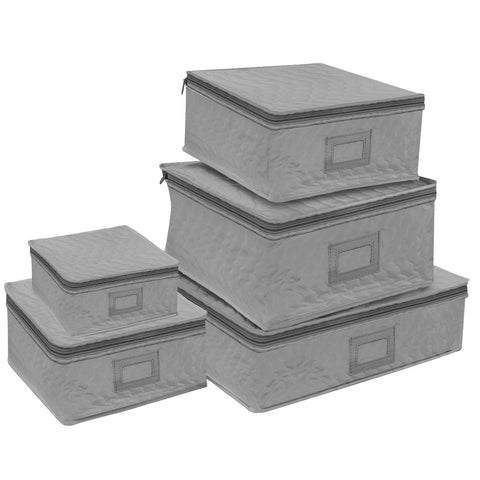 Dish Storage 5 Pc Set Square (Service for 12)