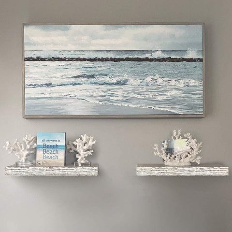 Coastal Floating Shelves (2 Pack)