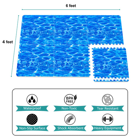 Interlocking Foam Floor Tiles Mats