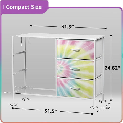 6 Drawer Fabric Dresser