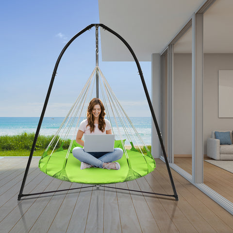 Steel Hammock Chair Stand Tripod Style