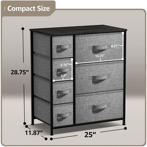 7 Drawer Dresser Chest