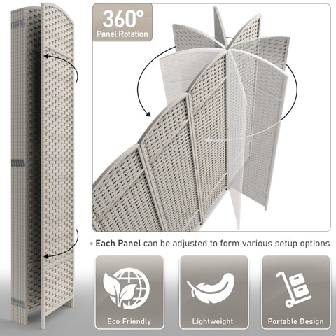 Panel Room Divider (Double Hinged)