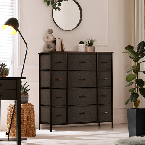 12 Drawer Tall Wide Dresser