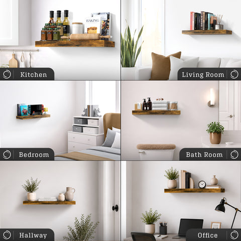 Rectangle Floating Shelf (1-Piece)