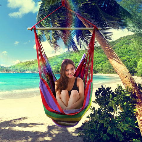 Brazilian Hammock Chair Swing with Spreader Bar