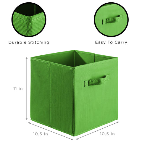 11" Cube Storage Bins (6 Pack)