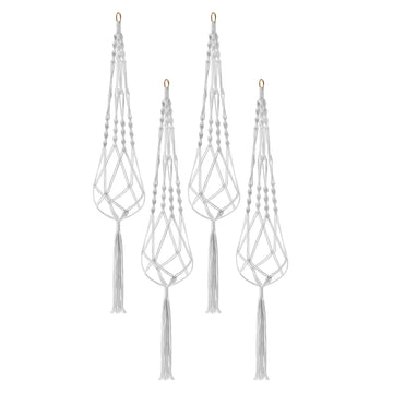 macrame plant hanger white Macrame Plant Hanger – Sorbus Home