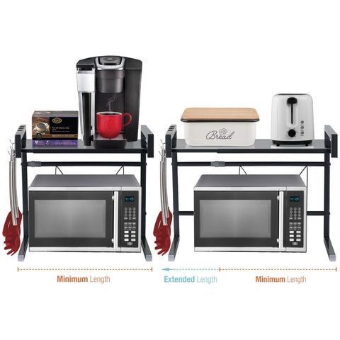 Expandable Microwave Shelf Stand