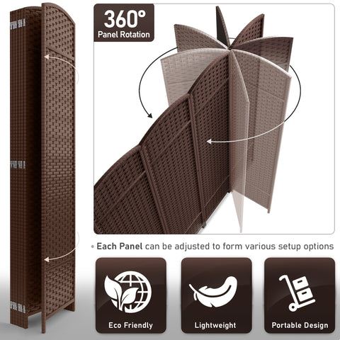 Panel Room Divider (Double Hinged)