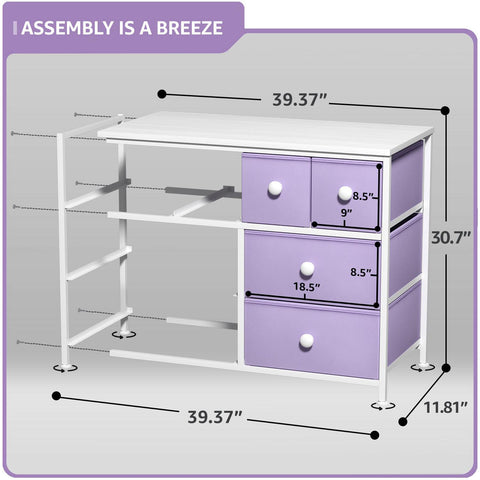 8 Drawer Chest Dresser with knobs