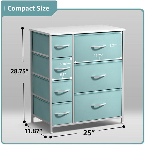 7 Drawer Chest Dresser