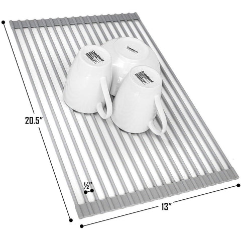 Roll-Up Dish Drying Rack