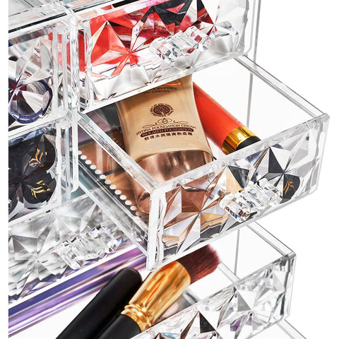 Diamond Makeup Organizer (7 Drawers)