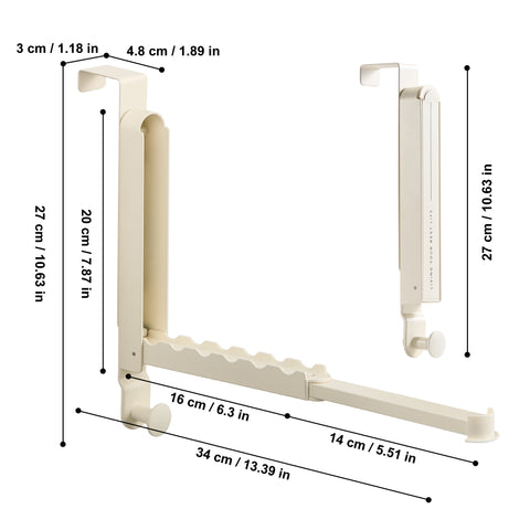 Foldable Over Door Hanger