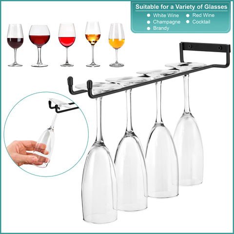 9 Bottle Wall Mounted Wine Rack