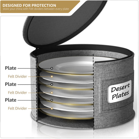 Dinnerware Container Set (6 Piece)