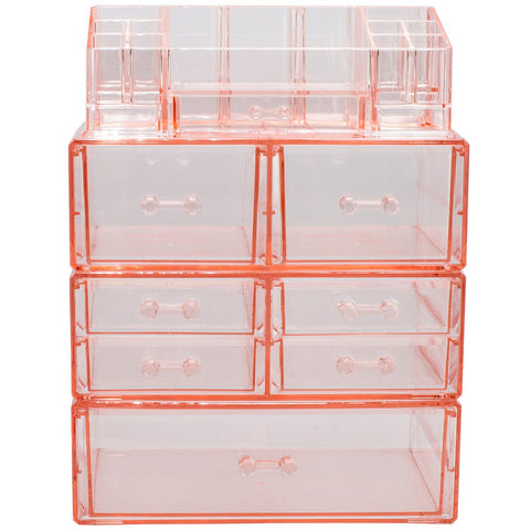 Cosmetic Storage Case (8 Drawer 4Pc)