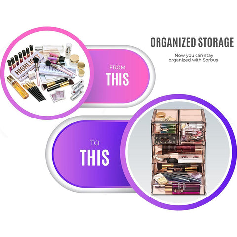 Makeup Organizer Drawer Set (7 Drawer)