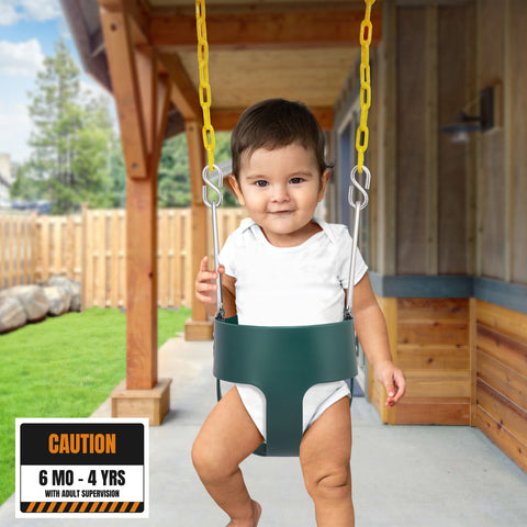 Heavy Duty Bucket and Belt Swing Set