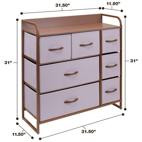 7 Drawer Dresser Chest