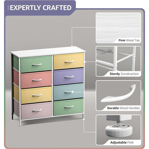 8 Drawer Dresser Stand