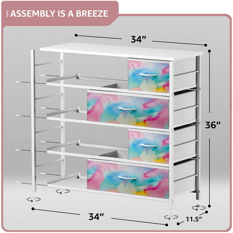 8 Drawer Wide Dresser