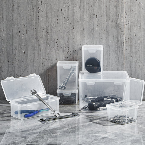 Hardware Storage Container Set (6 Pc)