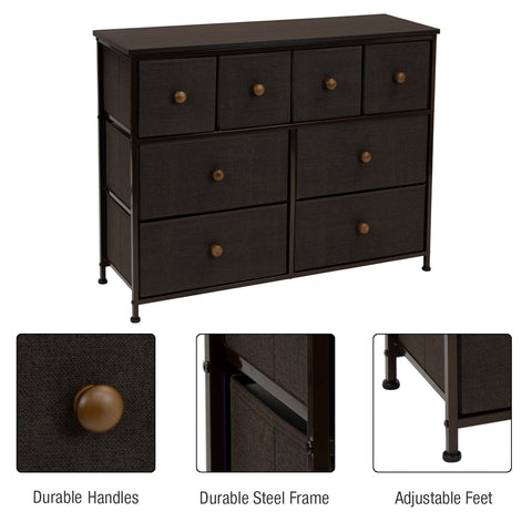 8 Drawer Chest Dresser With Knobs