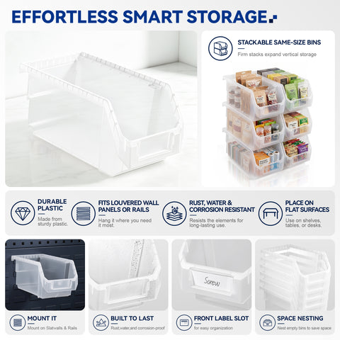 Open Front Kitchen Storage Bin