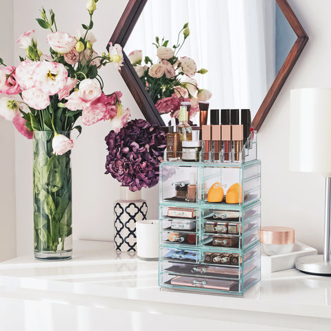 Makeup Organizer Case (12 drawer 4Pc)