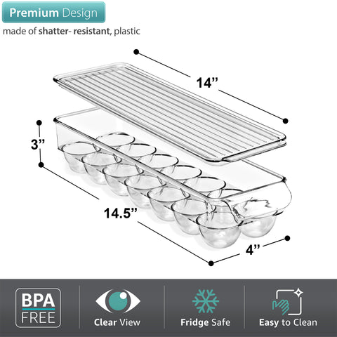 Can Organizer and Egg Holder Set