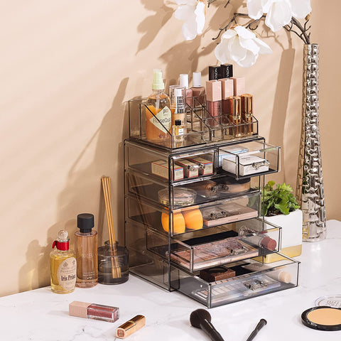 Makeup Organizer Set Tray (6 Drawer)