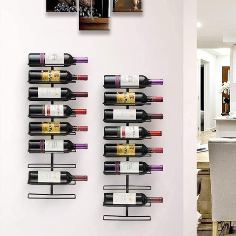 27 Bottle Wall Mounted Wine Rack