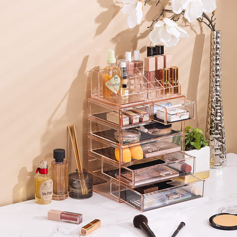 Makeup Organizer Set Tray (6 Drawer)