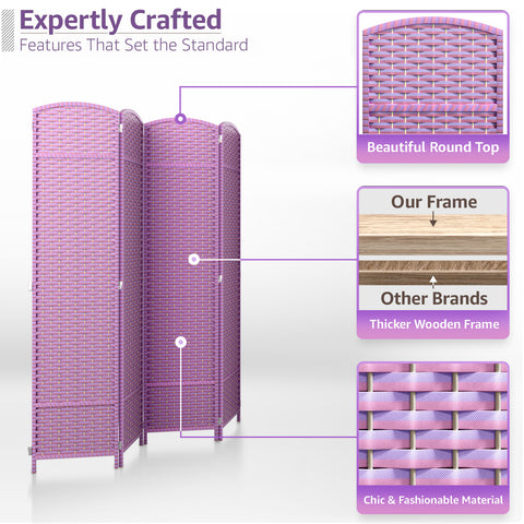 Room Divider Screen Panels (8-6-4 Panel)