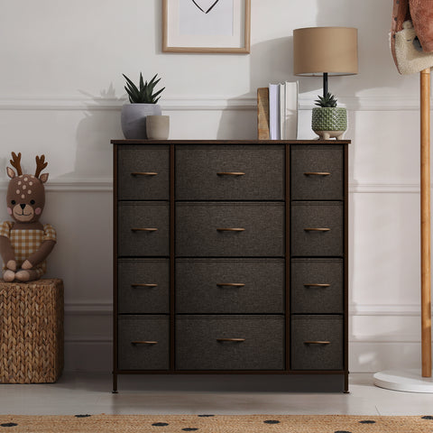 12 Drawer Tall Wide Dresser