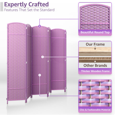 Room Divider Screen Panels (8-6-4 Panel)