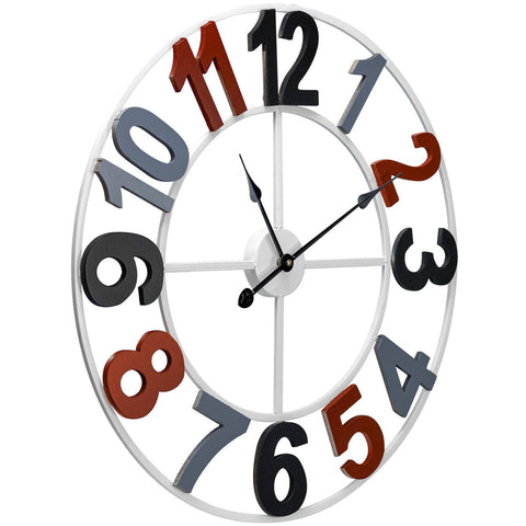 24â€ Wall Clock (Wood Numbers)