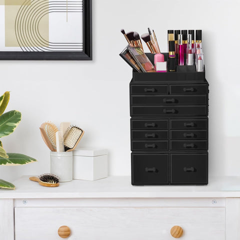 Stackable Makeup Organizer (12 Drawer)